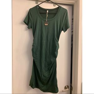 Medium Pink blush maternity dress